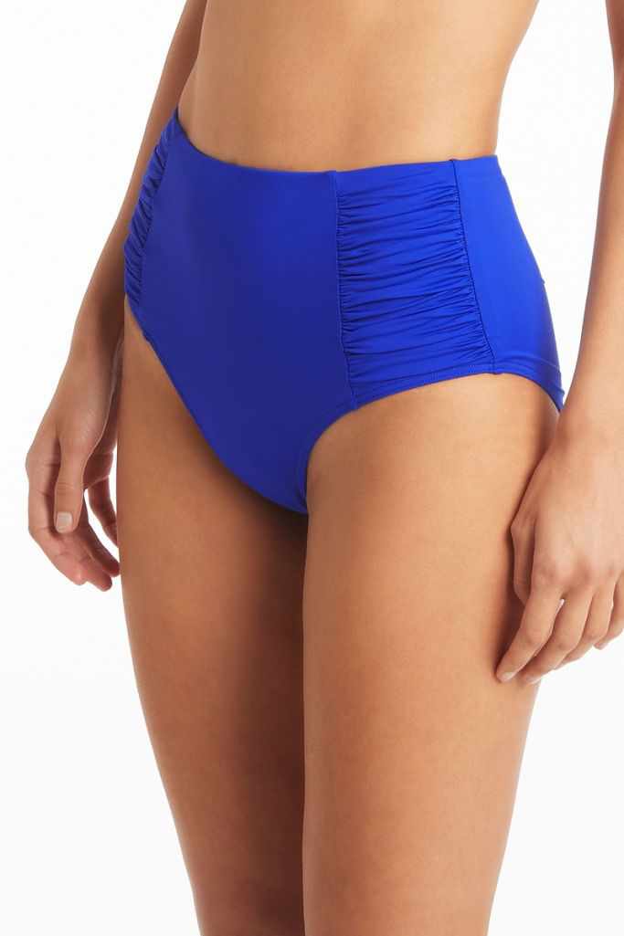Sea Level High Waist Gathered Side Pant - Eco Essentials