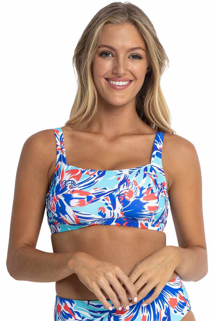 Sunseeker DD/E Square Neck Bralette - Moana