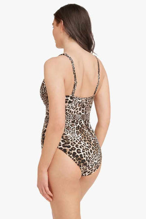Sea Level Plunge Multifit One Piece With Macrame Detail - Wildside