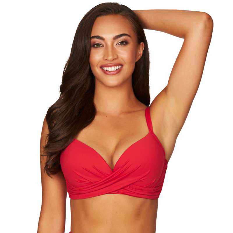 Sea Level Cross Front Moulded Cup Underwire Bra - Essentials