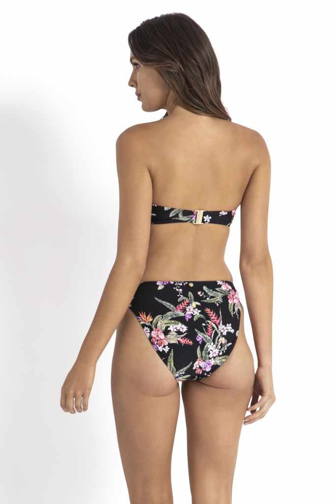 Sunseeker Cross Front Bandeau Bra - Brazil