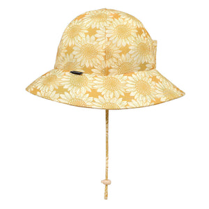 Bedhead Kids Ponytail Swim Bucket Hat UPF50+ - Sunflower