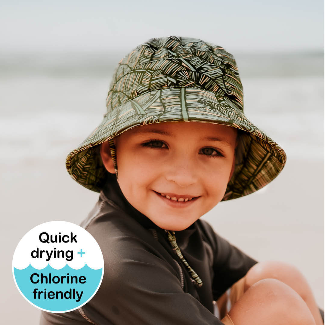 Bedhead Kids Beach Bucket Hat UPF50+ - Tropic