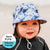 Bedhead Kids Beach Legionnaire Hat UPF50+ - Seal