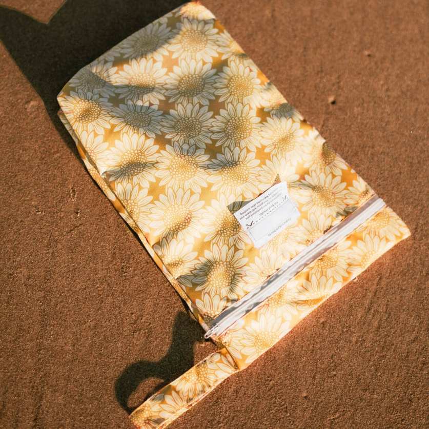 Bedhead Wet Bag - Sunflower Print